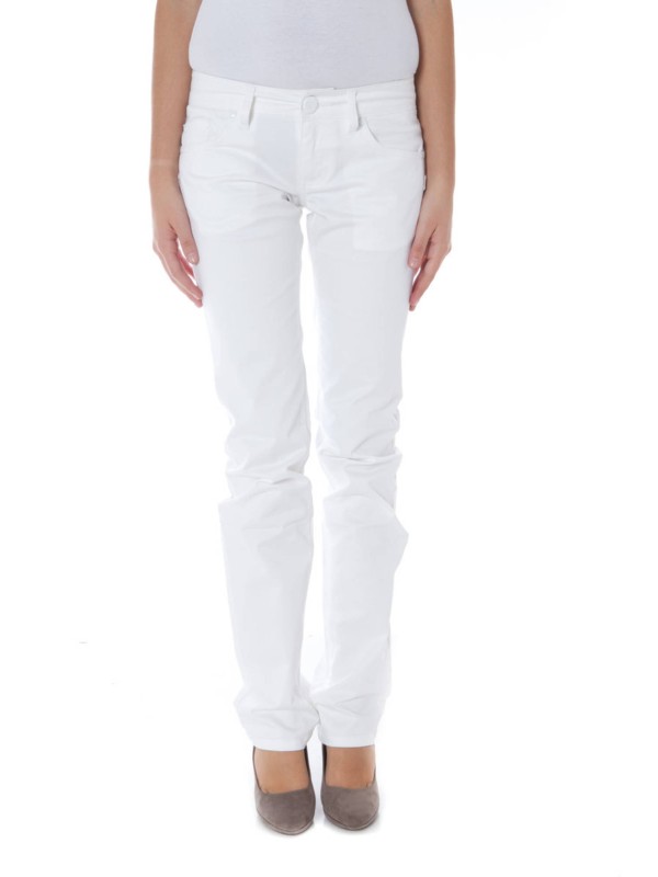 PHARD PANTALONE DONNA BIANCO