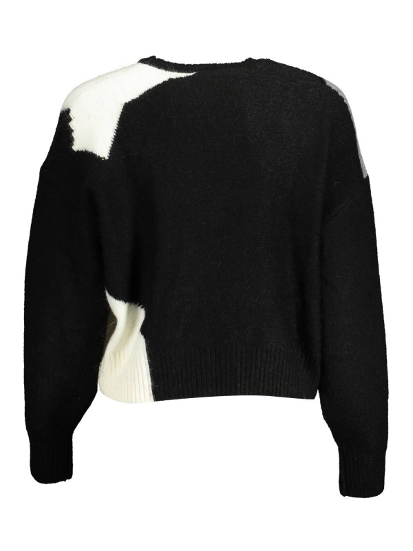 DESIGUAL MAGLIA DONNA NERO
