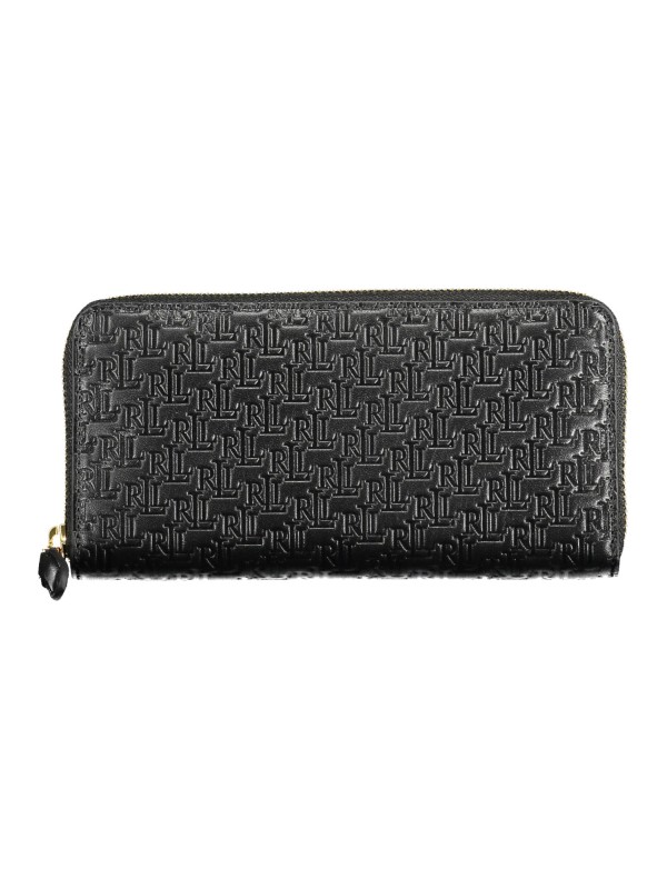 RALPH LAUREN PORTAFOGLIO DONNA NERO