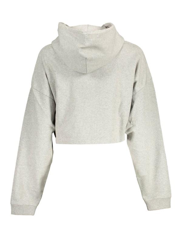 TOMMY HILFIGER FELPA SENZA ZIP DONNA GRIGIO