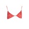 KARL LAGERFELD BEACHWEAR COSTUME PARTE SOPRA DONNA ROSSO