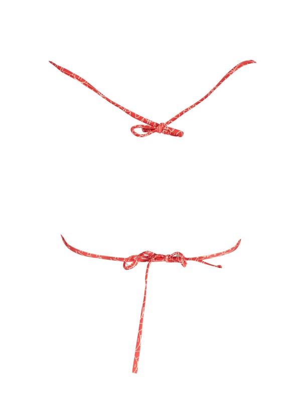 KARL LAGERFELD BEACHWEAR COSTUME PARTE SOPRA DONNA ROSSO