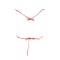 KARL LAGERFELD BEACHWEAR COSTUME PARTE SOPRA DONNA ROSSO
