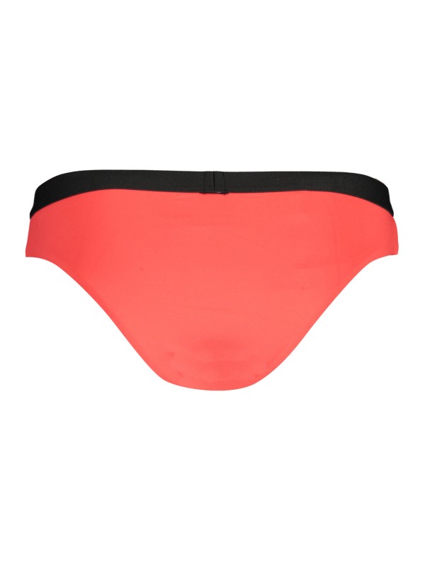 KARL LAGERFELD BEACHWEAR COSTUME PARTE SOTTO DONNA ROSSO