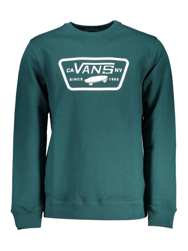 VANS FELPA SENZA ZIP UOMO VERDE