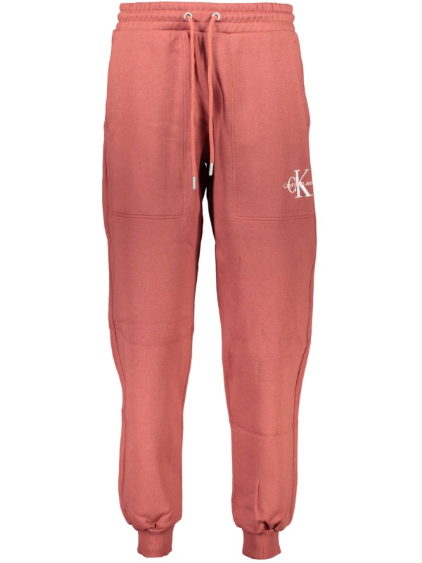 CALVIN KLEIN PANTALONE DONNA ROSSO