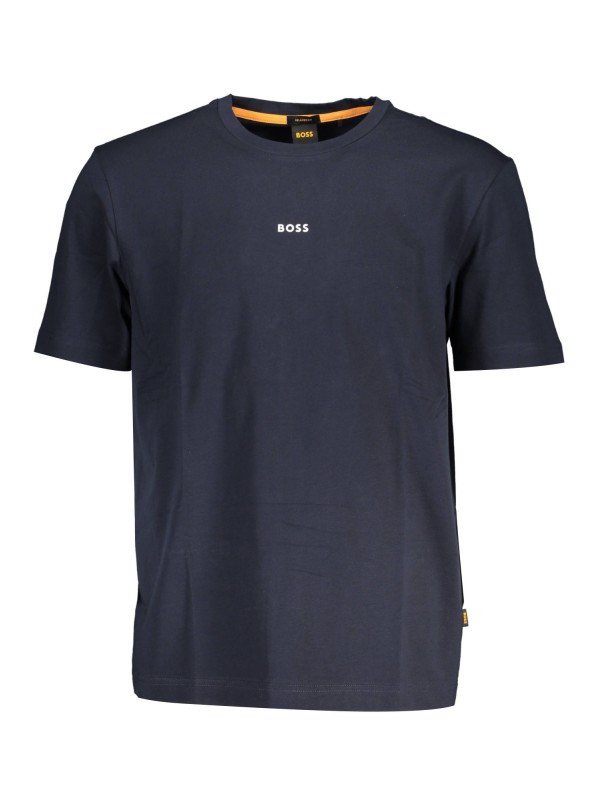 HUGO BOSS T-SHIRT MANICHE CORTE UOMO BLU