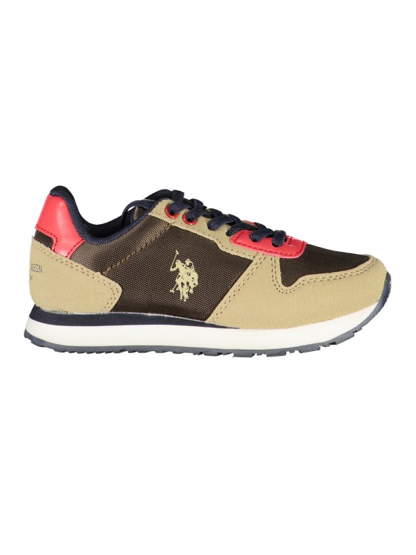 U.S. POLO ASSN. CALZATURA SPORTIVA BAMBINO MARRONE