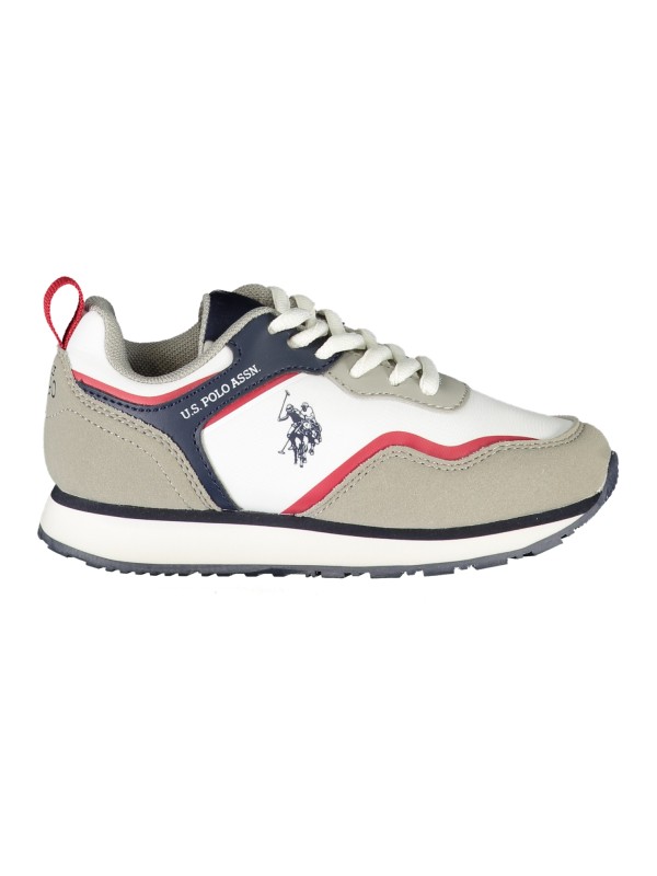 U.S. POLO ASSN. CALZATURA SPORTIVA BAMBINO BIANCO