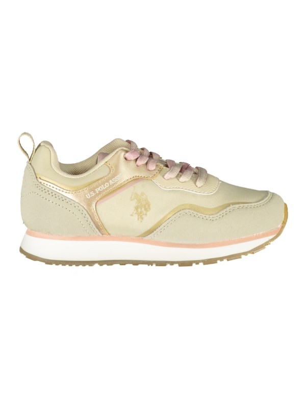 U.S. POLO ASSN. CALZATURA SPORTIVA BAMBINO BEIGE