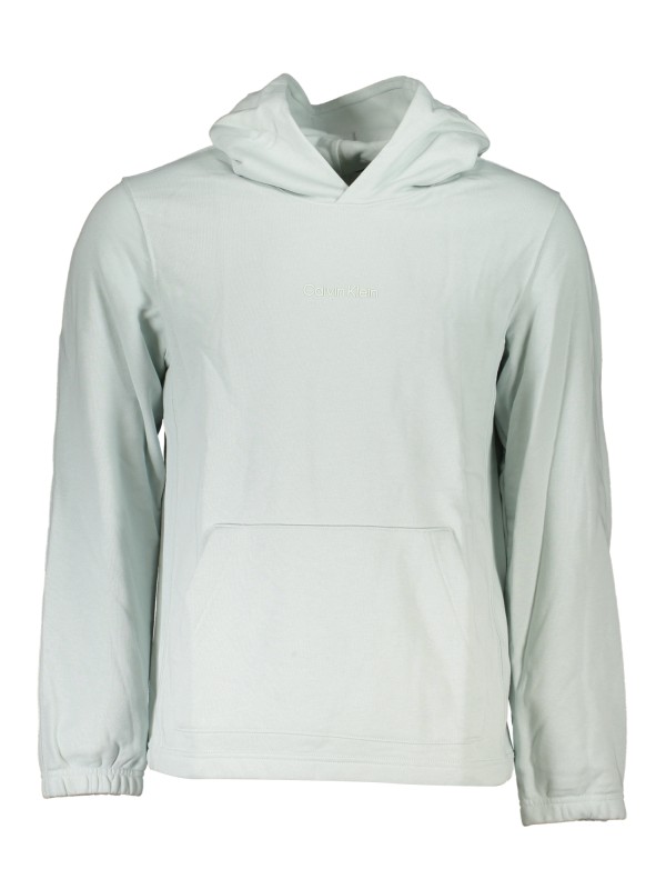 CALVIN KLEIN FELPA SENZA ZIP UOMO VERDE