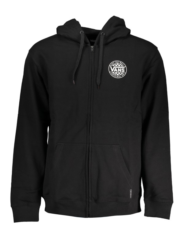 VANS FELPA CON ZIP UOMO NERO