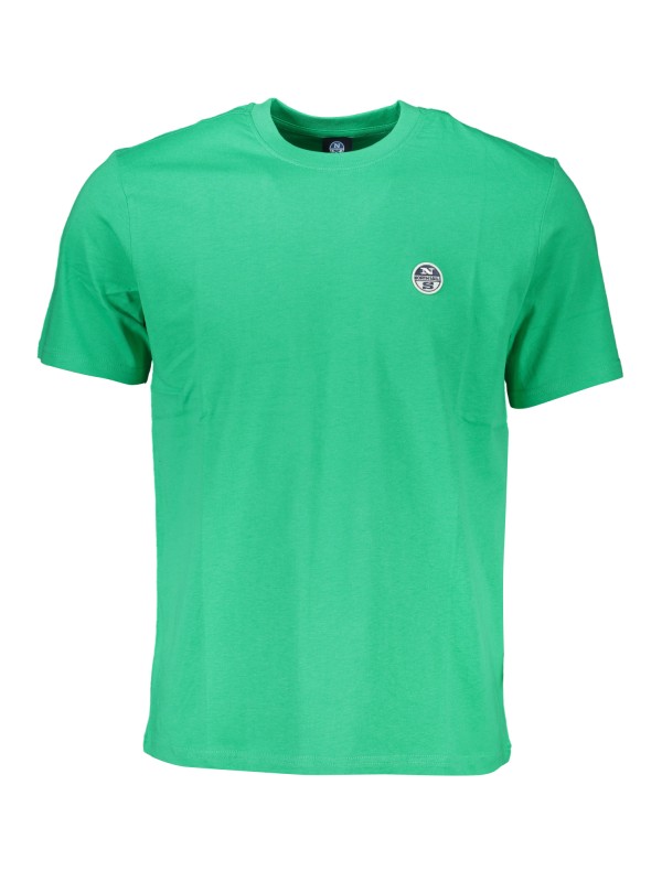 NORTH SAILS T-SHIRT MANICHE CORTE UOMO VERDE