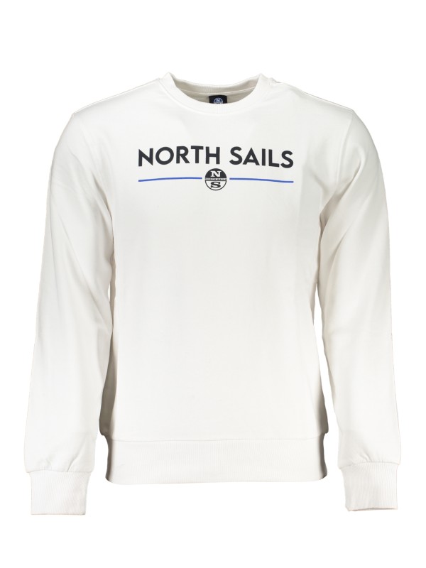 NORTH SAILS FELPA SENZA ZIP UOMO BIANCO