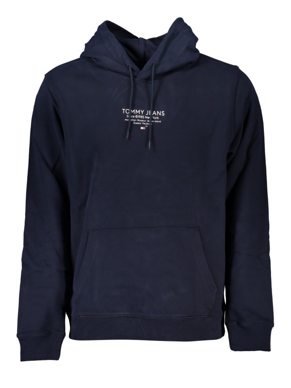 TOMMY HILFIGER FELPA SENZA ZIP UOMO BLU