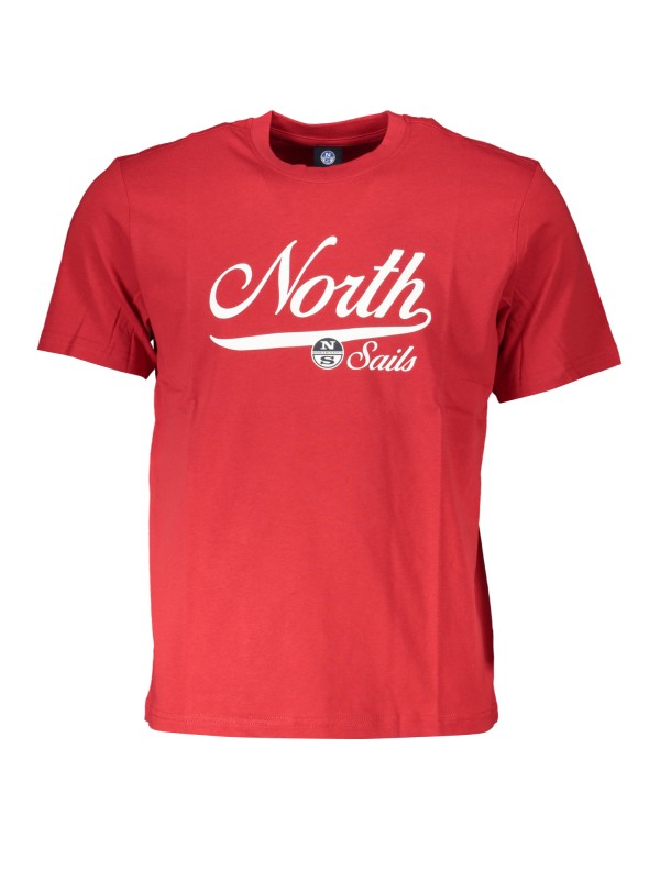 NORTH SAILS T-SHIRT MANICHE CORTE UOMO ROSSO