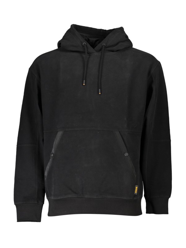 HUGO BOSS FELPA SENZA ZIP UOMO NERO