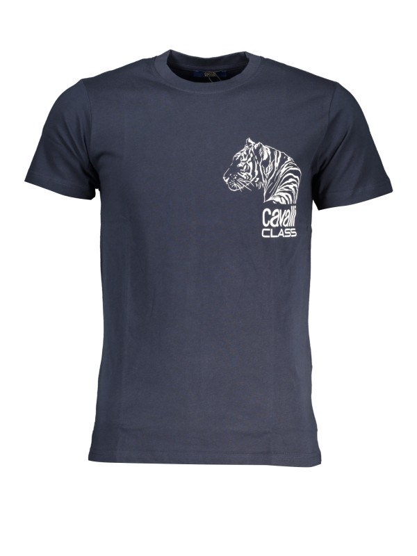 CAVALLI CLASS T-SHIRT MANICHE CORTE UOMO BLU