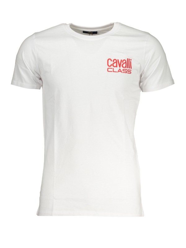 CAVALLI CLASS T-SHIRT MANICHE CORTE UOMO BIANCO