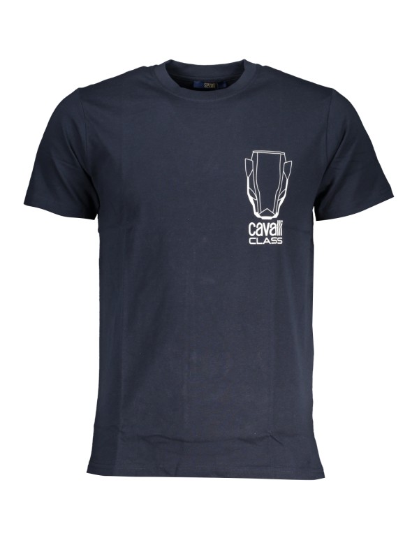 CAVALLI CLASS T-SHIRT MANICHE CORTE UOMO BLU
