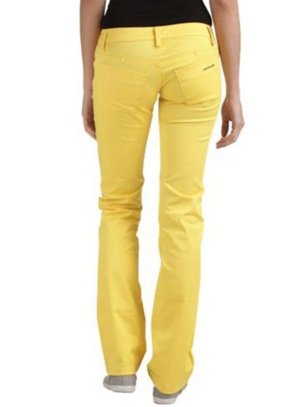 PHARD PANTALONE DONNA GIALLO