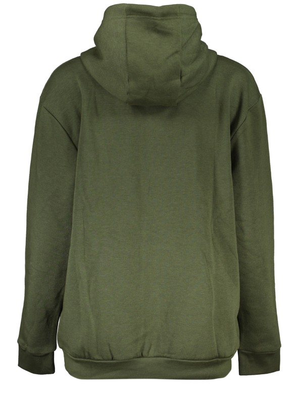CAVALLI CLASS FELPA SENZA ZIP DONNA VERDE