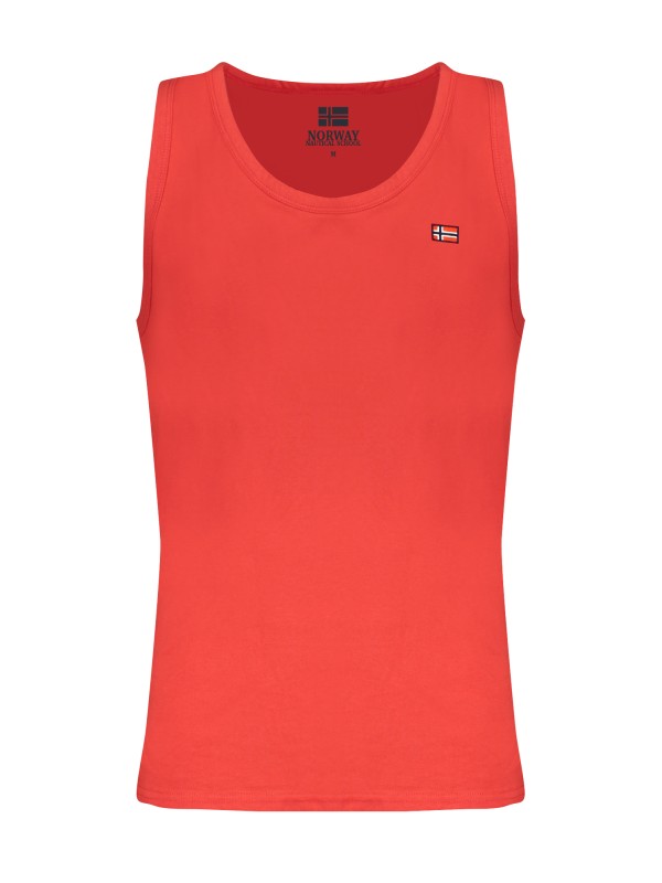 NORWAY 1963 CANOTTA UOMO ROSSO