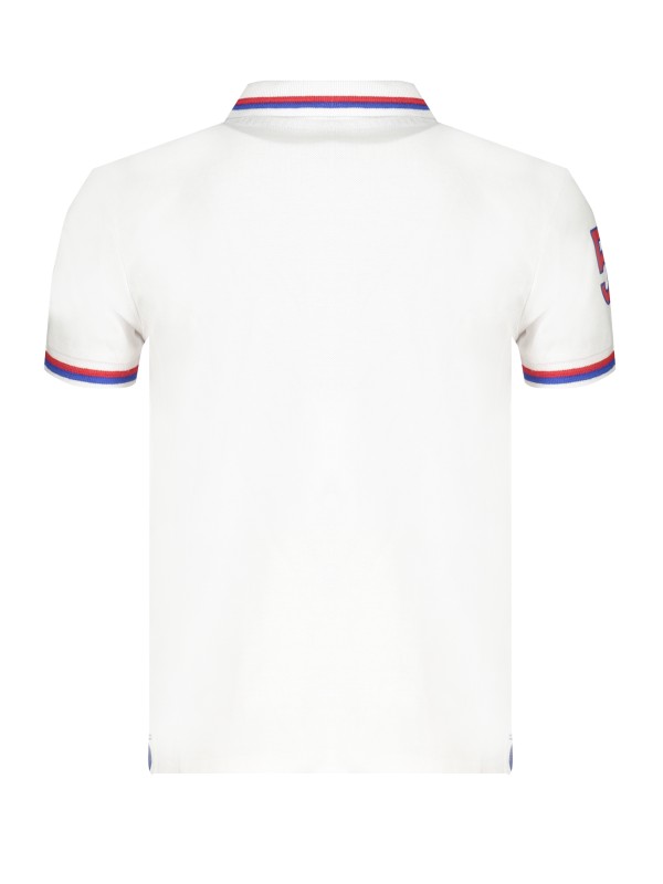 NORTH SAILS POLO MANICHE CORTE BAMBINO BIANCO