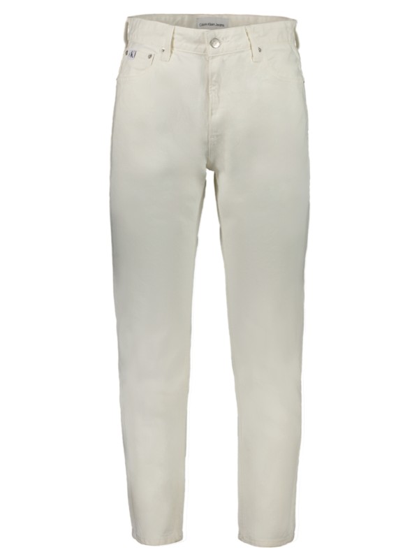 CALVIN KLEIN JEANS DENIM UOMO BIANCO