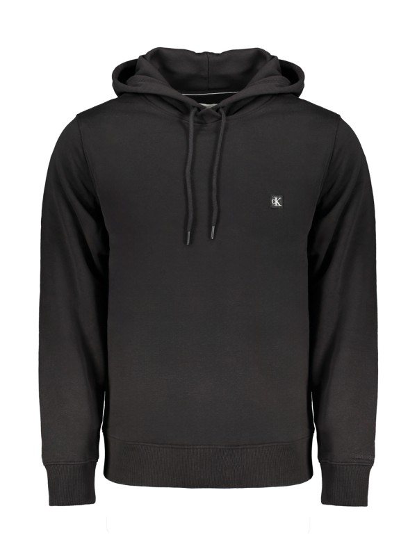 CALVIN KLEIN FELPA SENZA ZIP UOMO NERO