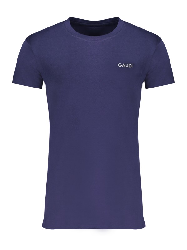 GAUDÌ T-SHIRT MANICHE CORTE UOMO BLU