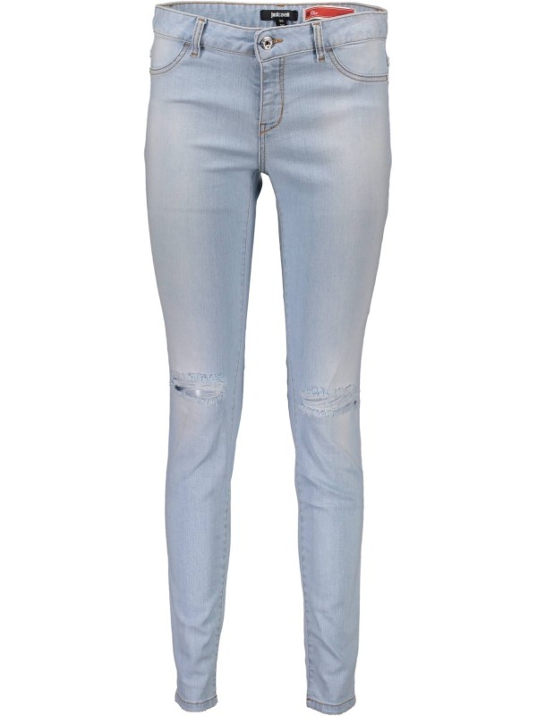 JUST CAVALLI JEANS DENIM DONNA AZZURRO
