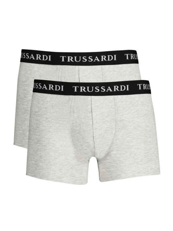 TRUSSARDI BOXER UOMO GRIGIO