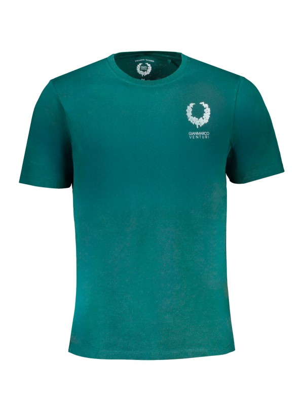 GIAN MARCO VENTURI T-SHIRT MANICHE CORTE UOMO VERDE