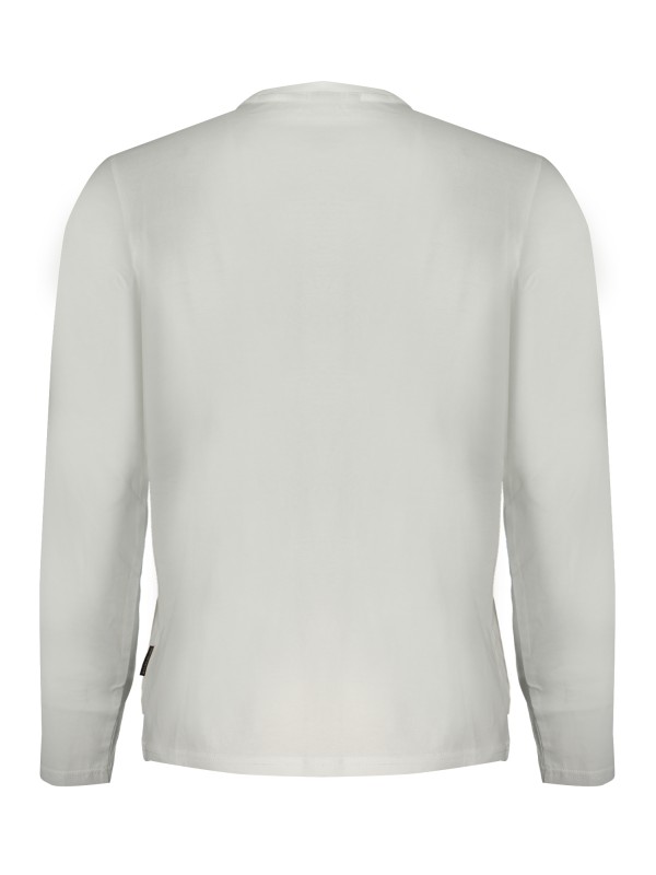 NAPAPIJRI T-SHIRT MANICHE LUNGHE UOMO BIANCO