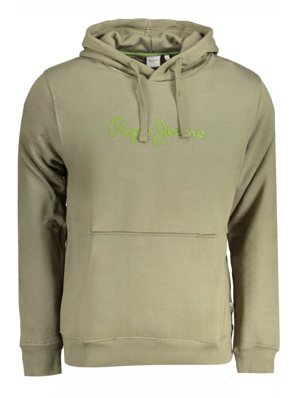 PEPE JEANS FELPA SENZA ZIP UOMO VERDE