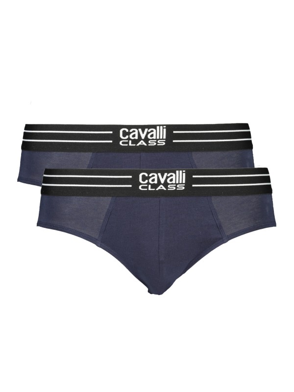 CAVALLI CLASS SLIP UOMO BLU