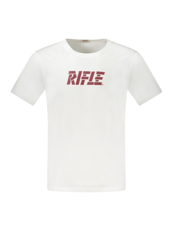 RIFLE T-SHIRT MANICHE CORTE UOMO BIANCO