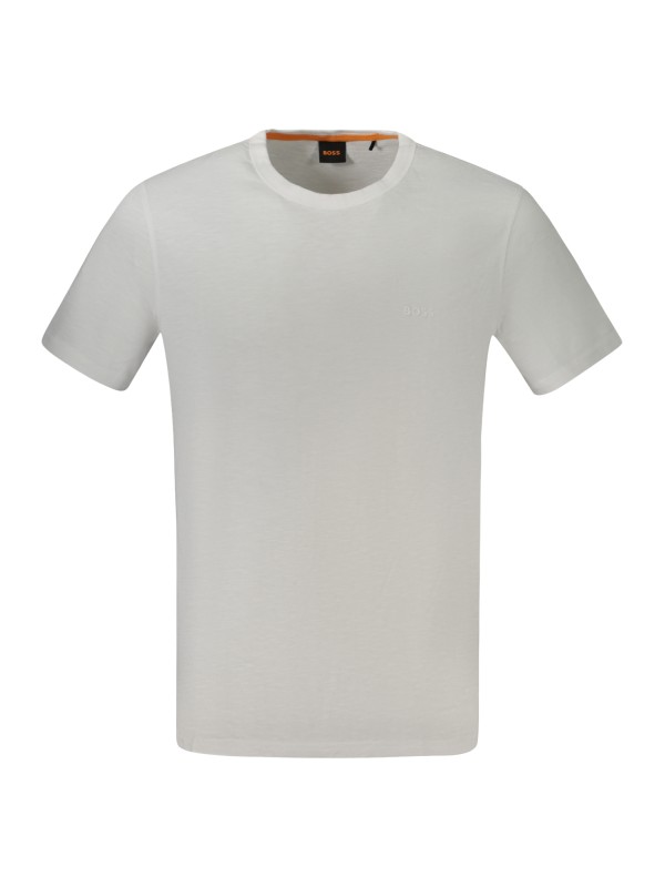 HUGO BOSS T-SHIRT MANICHE CORTE UOMO BIANCO