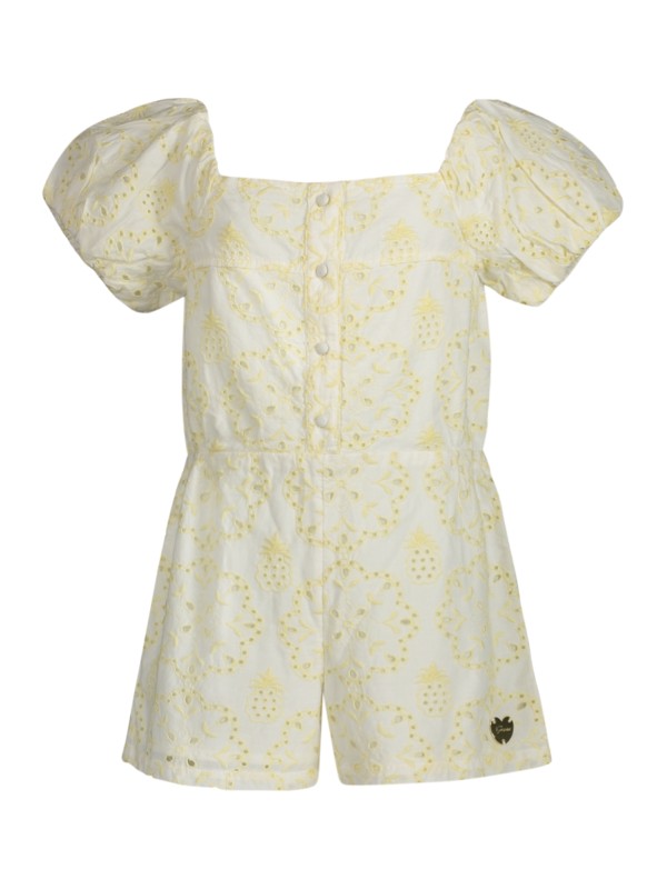 GUESS JEANS ABITO CORTO BAMBINA GIALLO