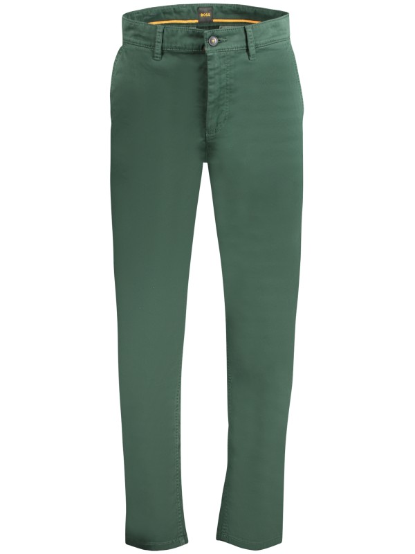 HUGO BOSS PANTALONE UOMO VERDE