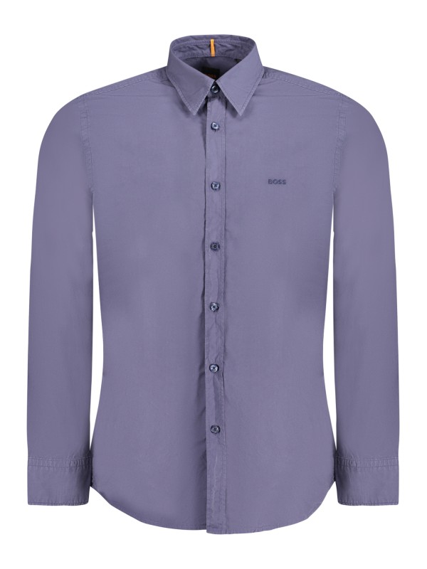 HUGO BOSS CAMICIA MANICHE LUNGHE UOMO BLU