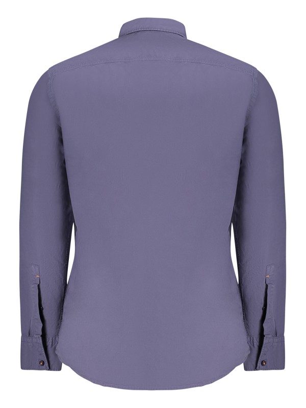 HUGO BOSS CAMICIA MANICHE LUNGHE UOMO BLU