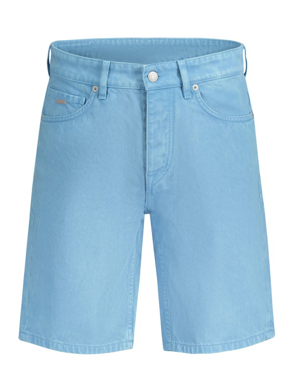 HUGO BOSS JEANS SHORT UOMO AZZURRO