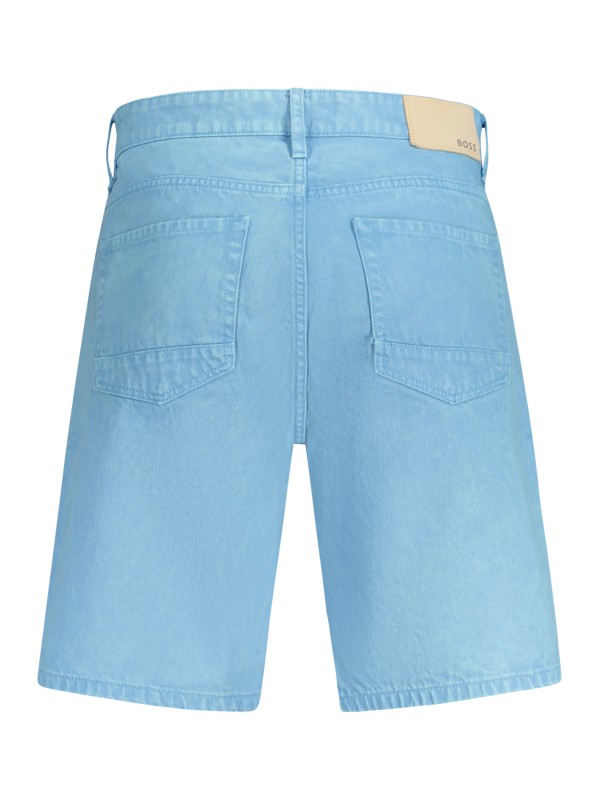 HUGO BOSS JEANS SHORT UOMO AZZURRO