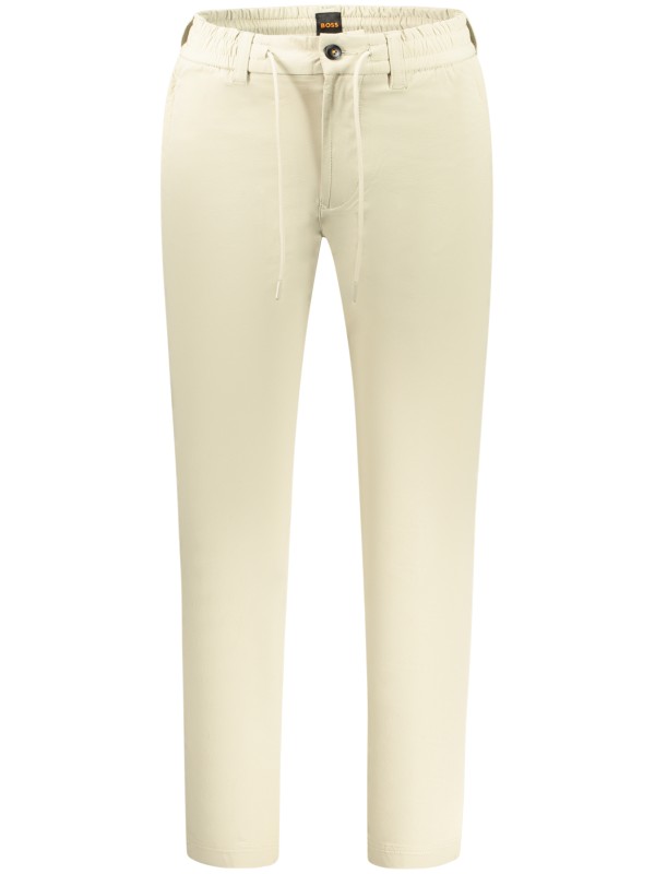HUGO BOSS PANTALONE UOMO BEIGE