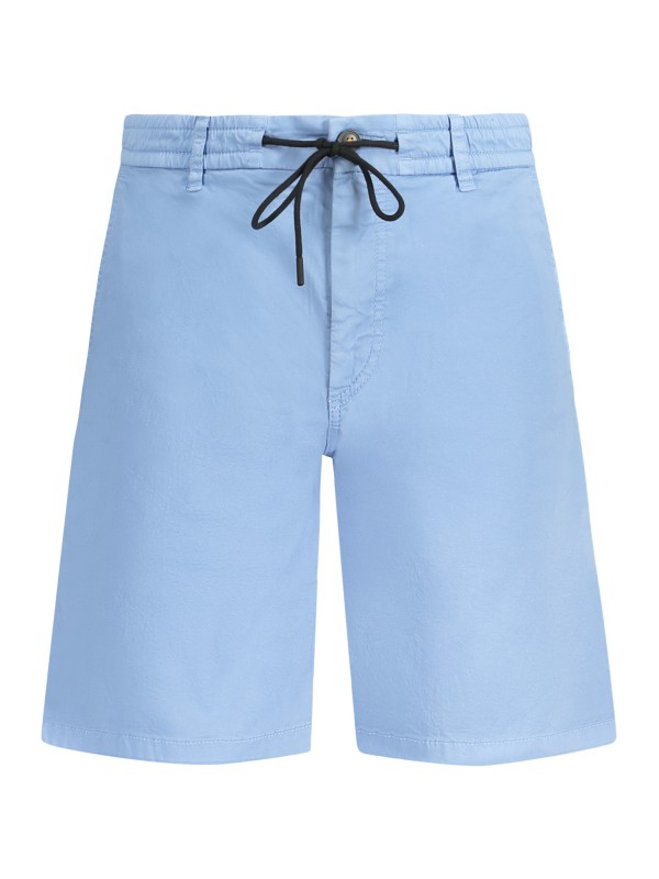 HUGO BOSS PANTALONE SHORT UOMO AZZURRO