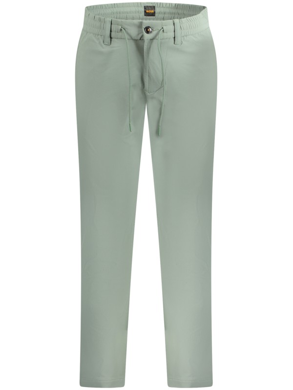 HUGO BOSS PANTALONE UOMO VERDE
