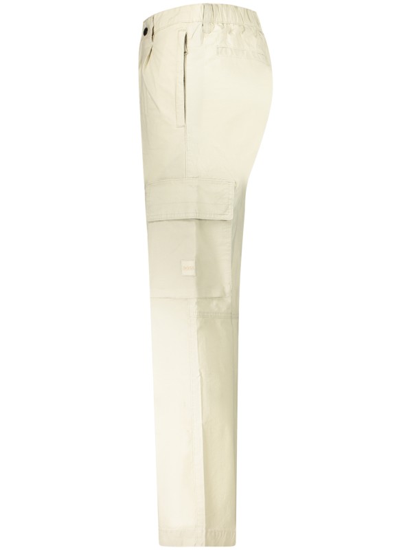 BOSS PANTALONE UOMO BEIGE