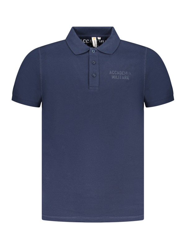 ACCADEMIA MILITARE POLO MANICHE CORTE UOMO BLU